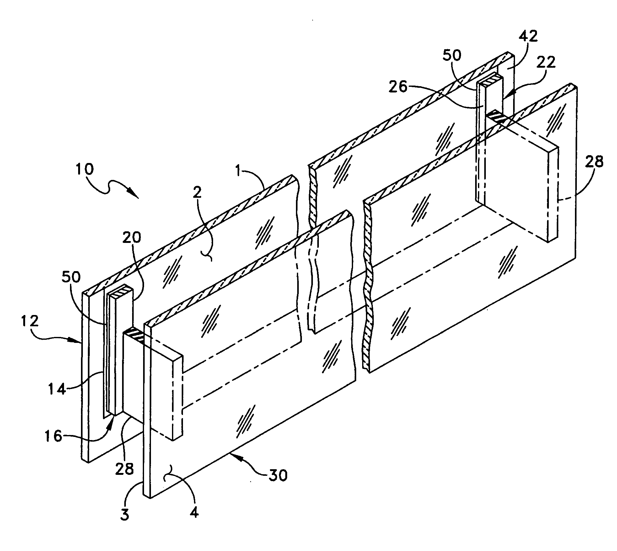 Heated glass panels and methods for making electrical contact with electro-conductive films