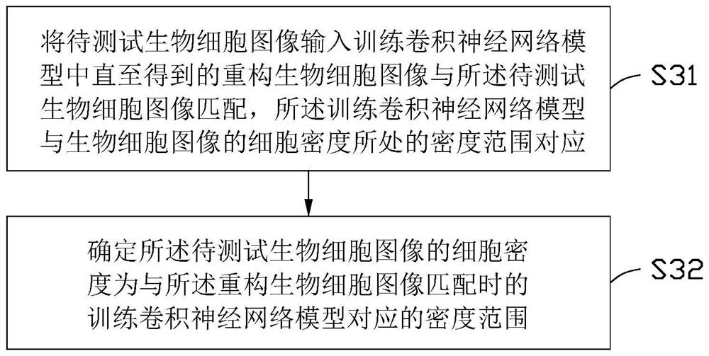 Cell density classification method and device, electronic device and storage medium