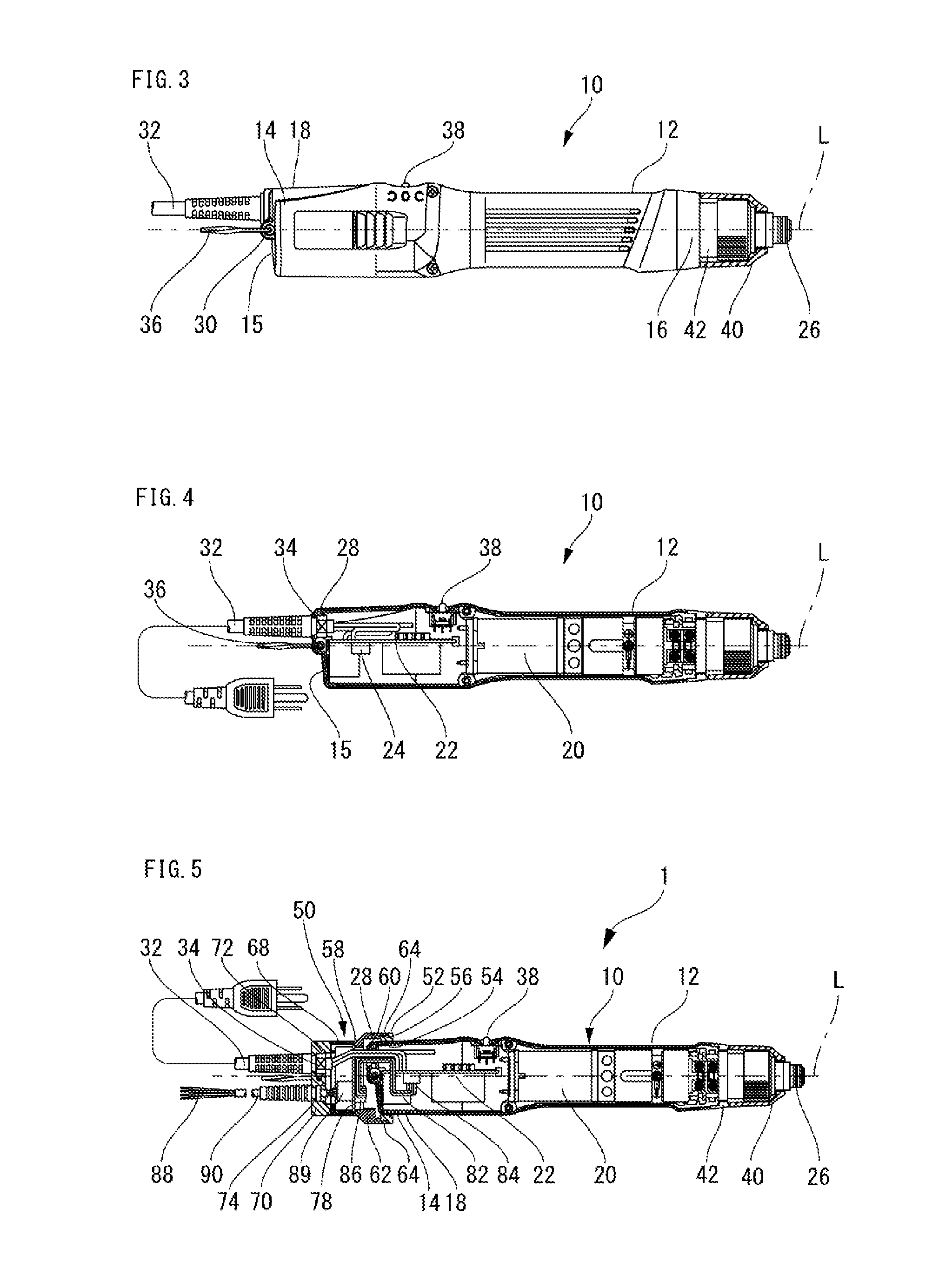 Motor-driven screwdriver operation information indicator and motor-driven screwdriver with operation information indicating function