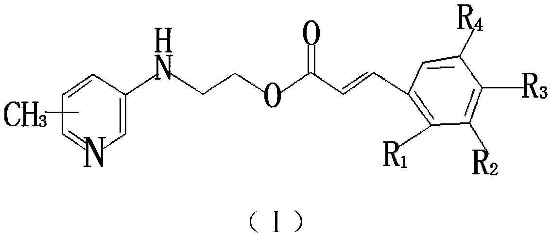 A kind of aminomethylpyridine derivatives and its preparation method and application