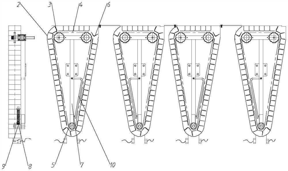 Composite Chinese yam rotary tillage seeder