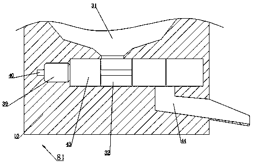 Filtering device for beer brewing