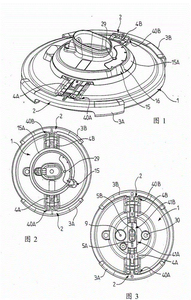 Apparatus for pressure cooking foodstuffs, provided with a moving transmission component