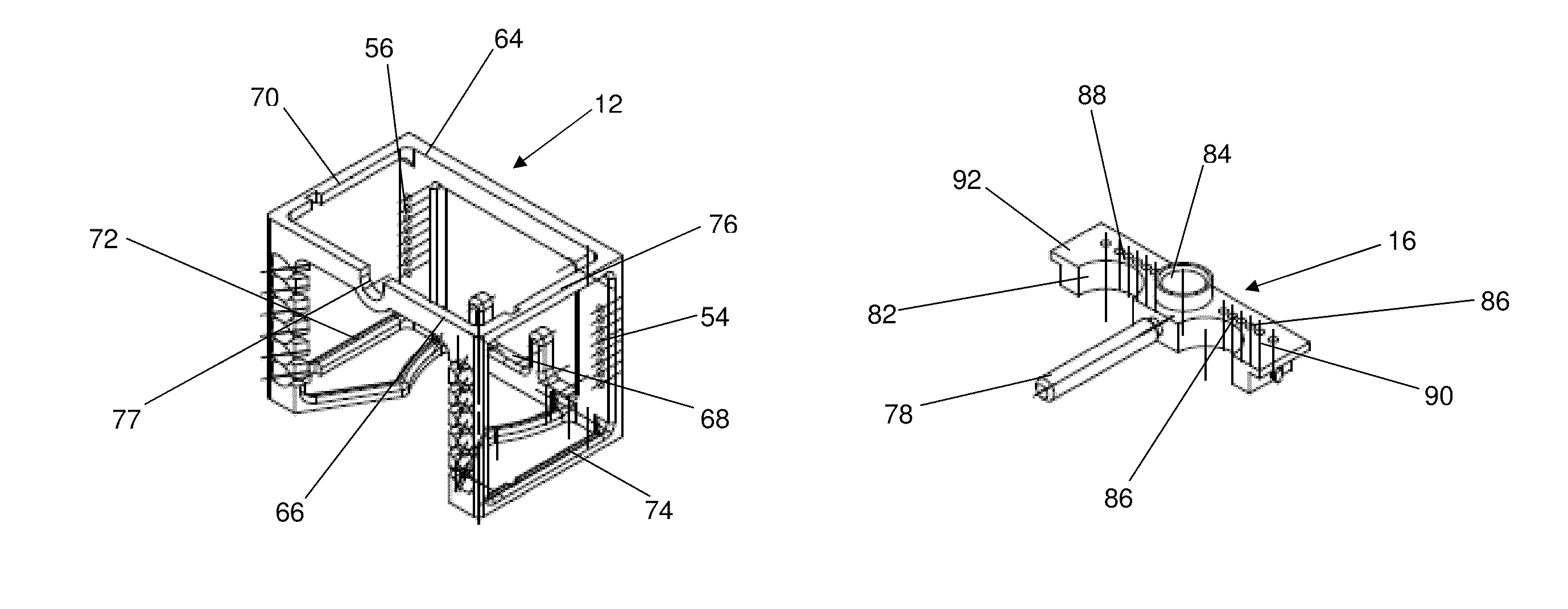 Instruments for carrying out an operating procedure on a joint
