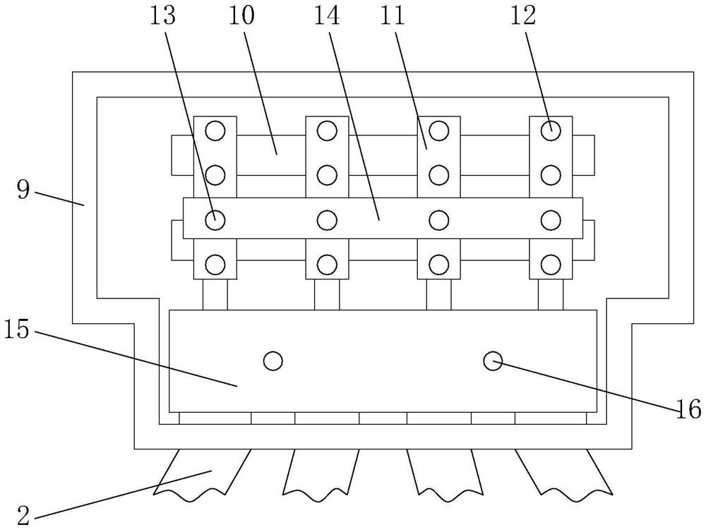 Novel secondary short-circuit wire of current transformer