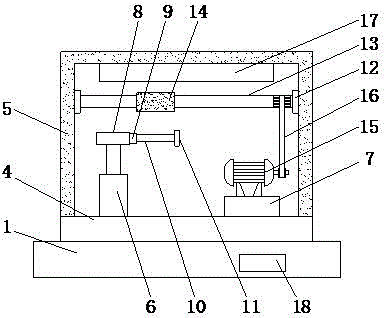 A detection apparatus for a bearing sales rack