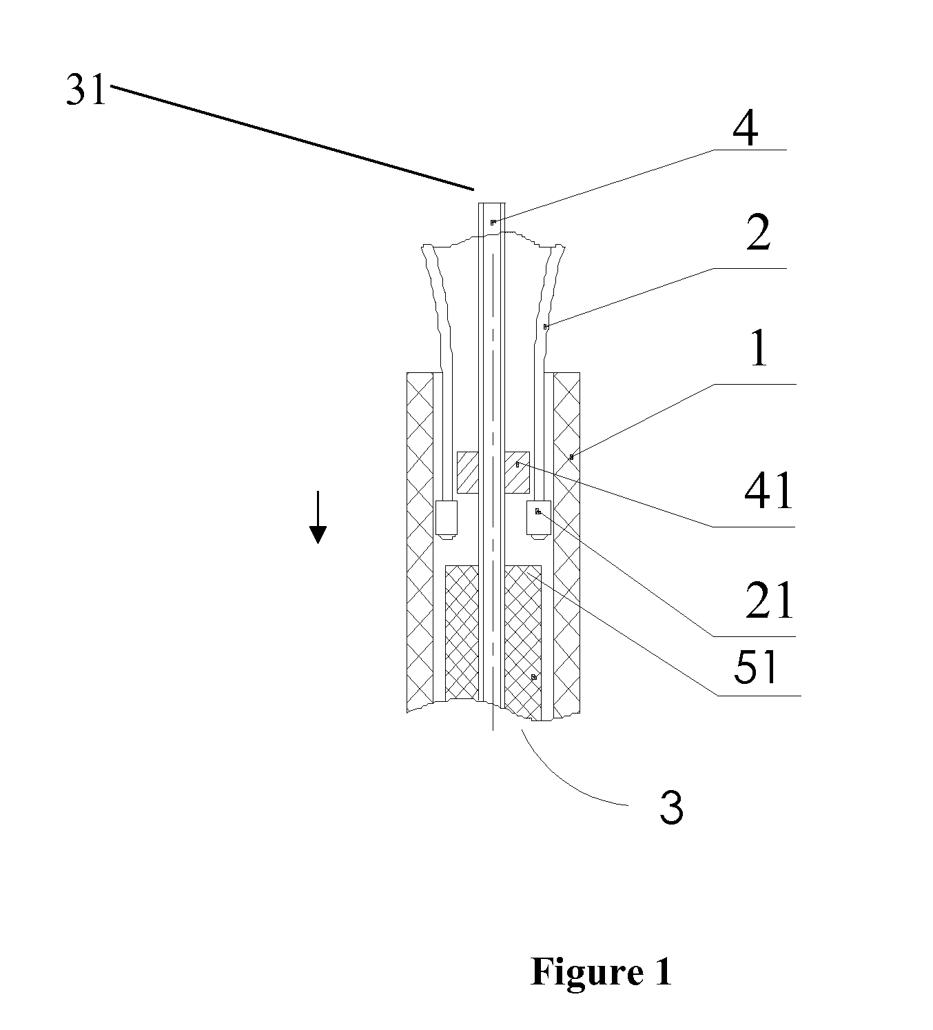 Delivery apparatus for a retractable self expanding neurovascular stent