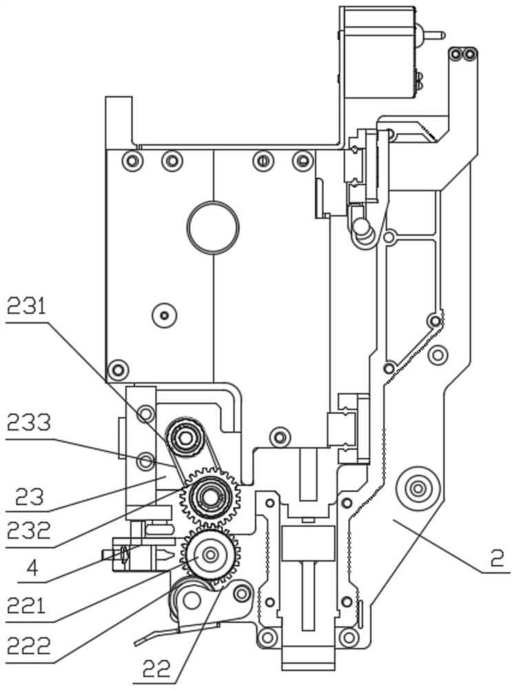 Ironing machine head assembly and ironing machine