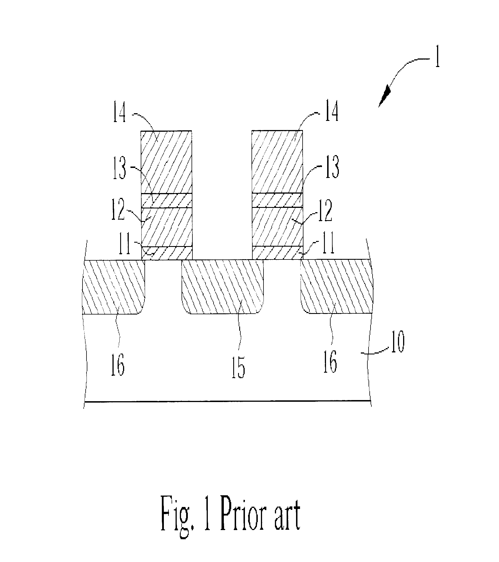Method for manufacturing non-volatile memory cell