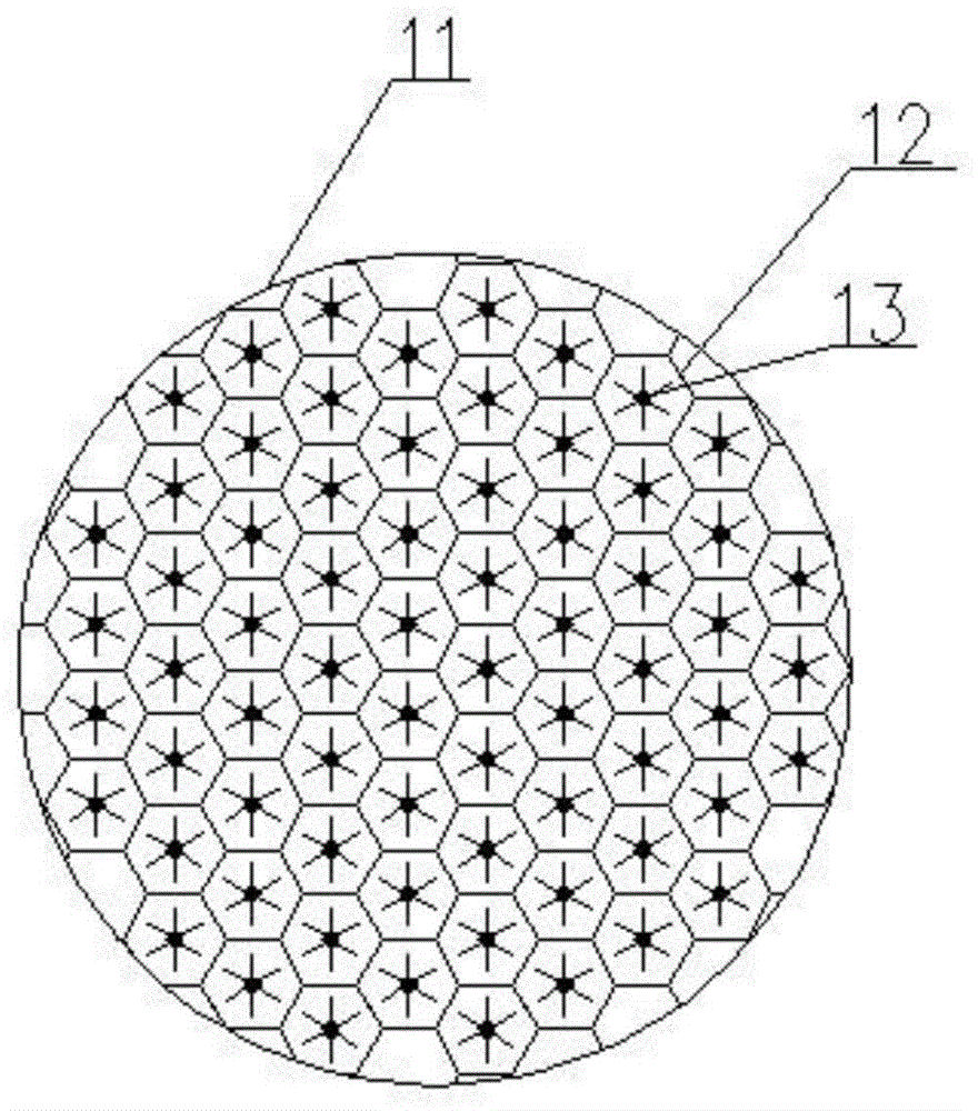 Converter primary flue gas wet type classification dust removing apparatus