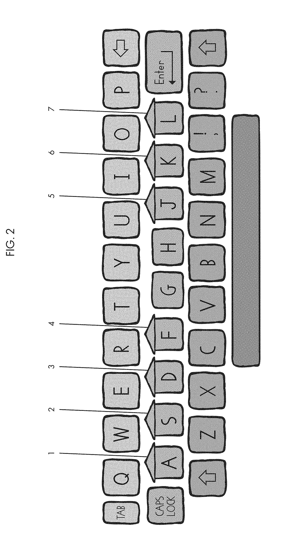 System and method for teaching pre-keyboarding and keyboarding
