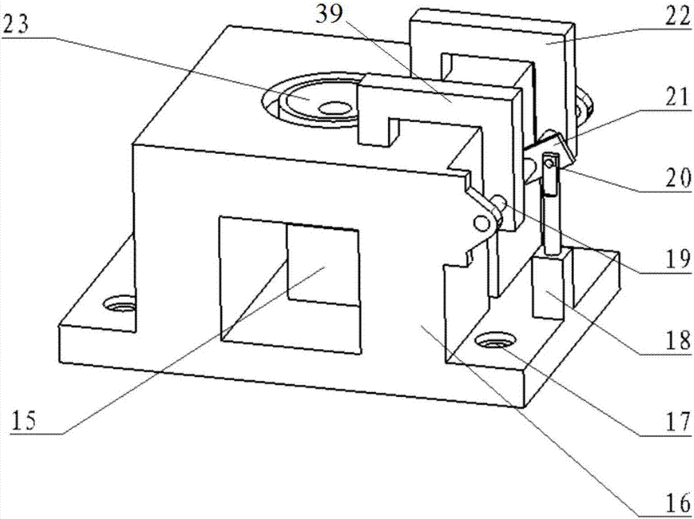 Flexible loading and placement device and working method for laser flexible loading and forming disc-shaped parts