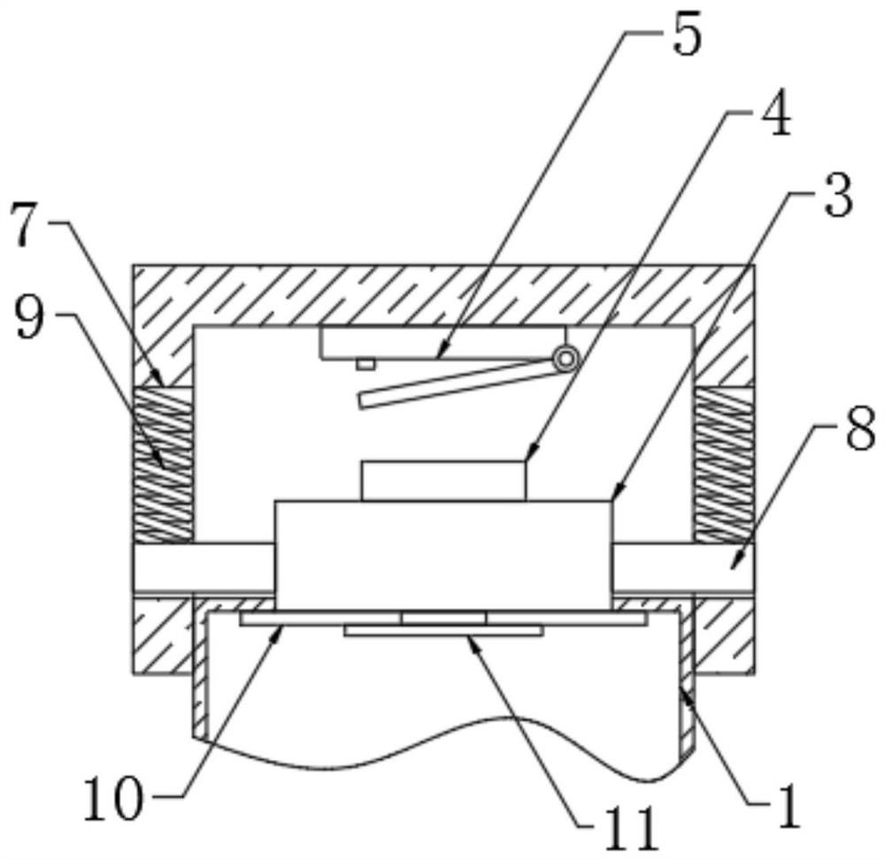 A kind of automatic cleaning and anti-blocking machine for coal foaming chute in coal preparation plant