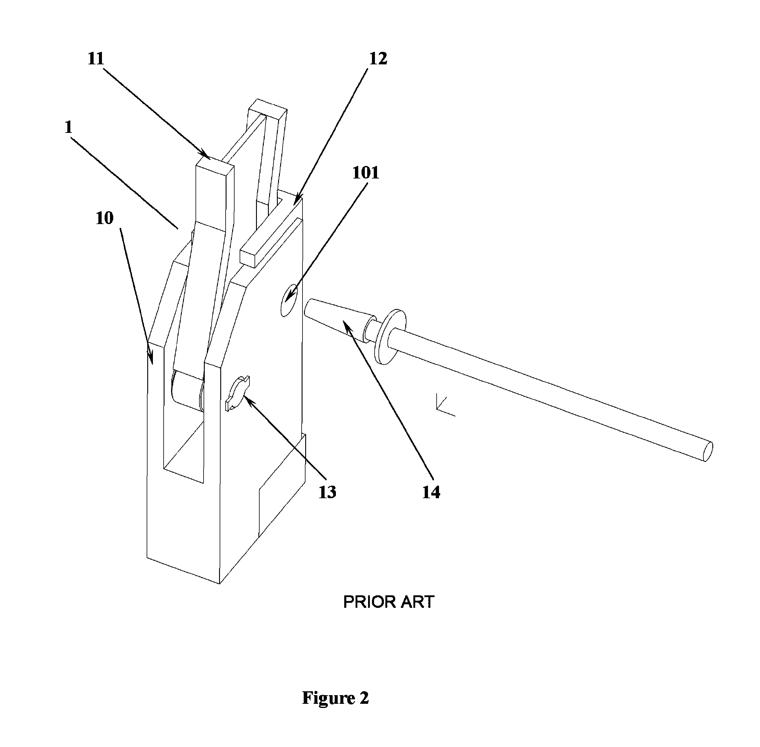 Hinge for folding container