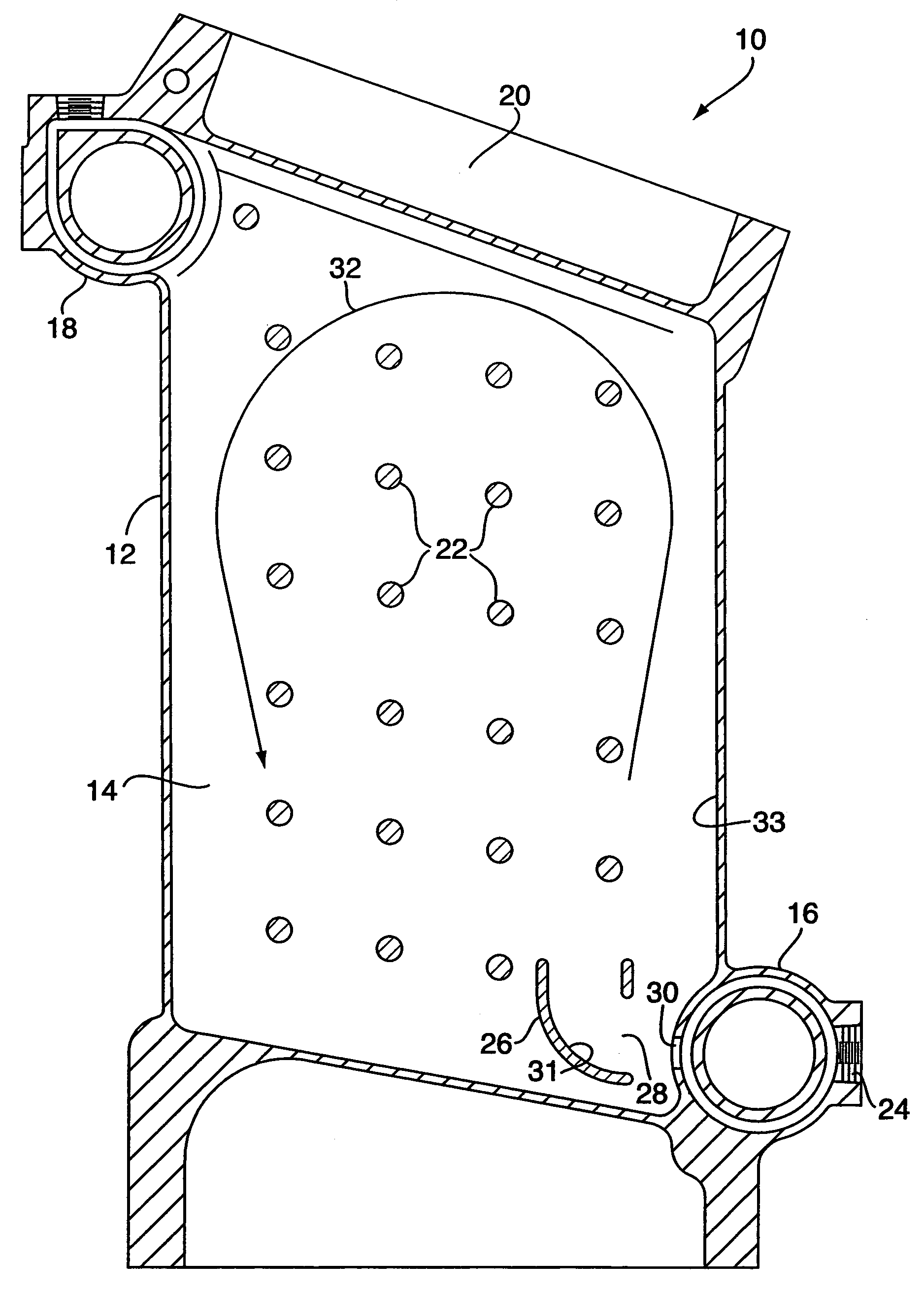Boiler and burner apparatus
