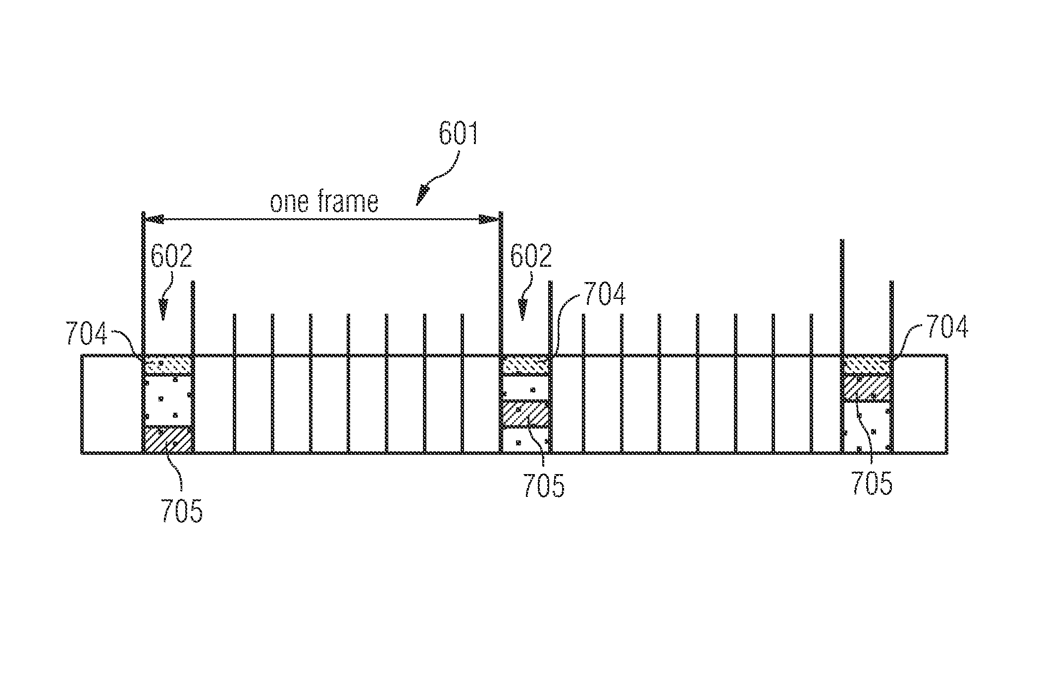 Method and communication network element for transmitting reference signals