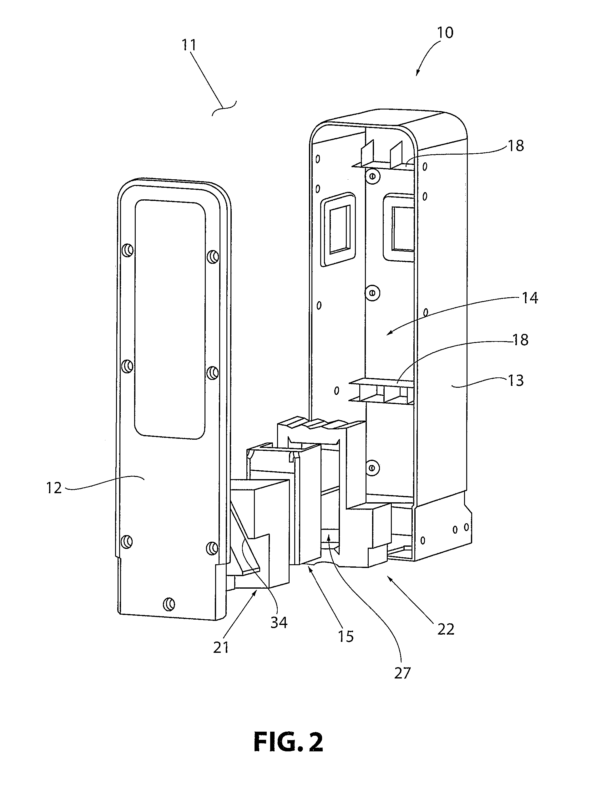 Impact Resistant End of Train Device