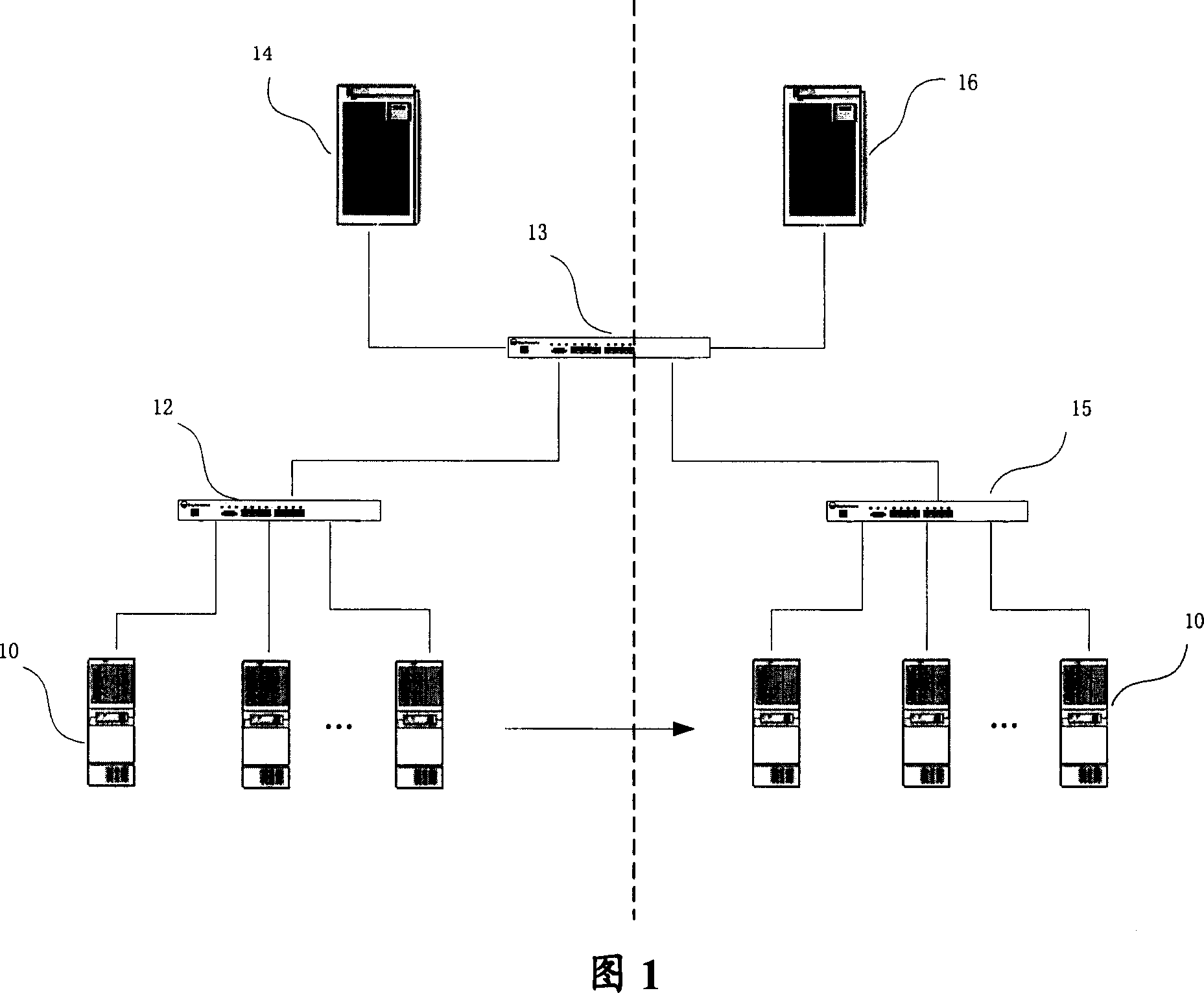 Refresh method of network computer BIOS