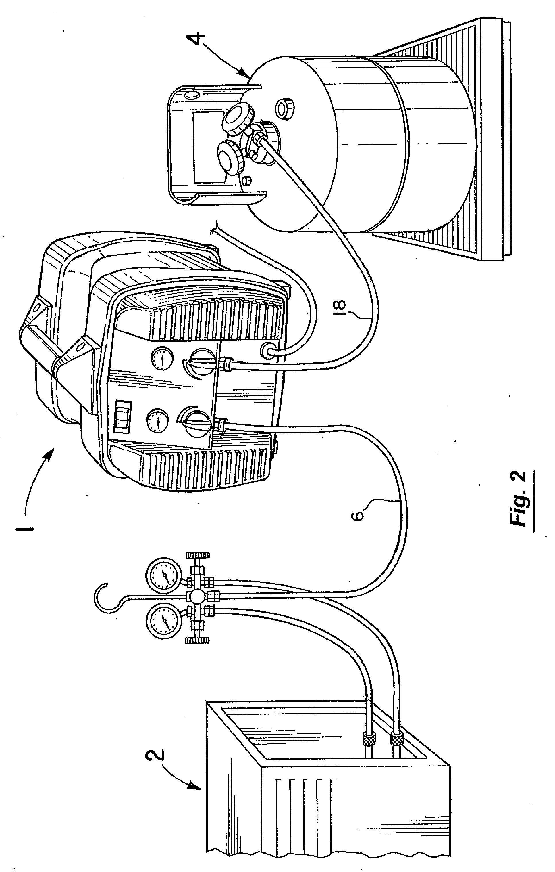 Portable, refrigerant recovery unit