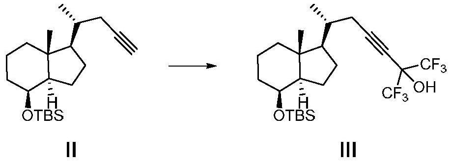 Preparation method and application of fluorocalciferol CD ring