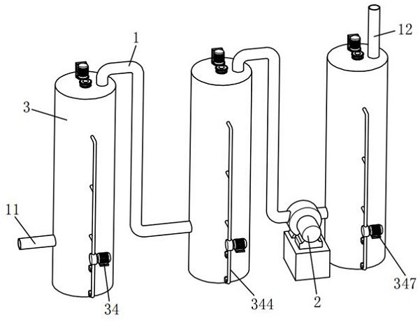 Anti-corrosion acid mist treatment tower