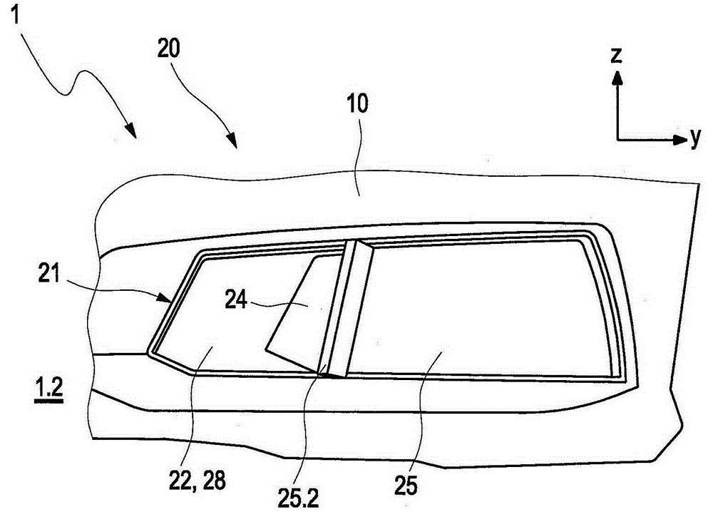 Device for air flow adjustment