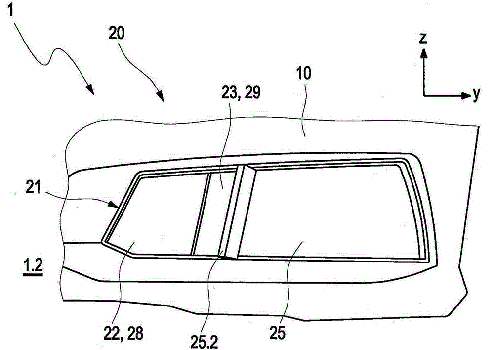 Device for air flow adjustment