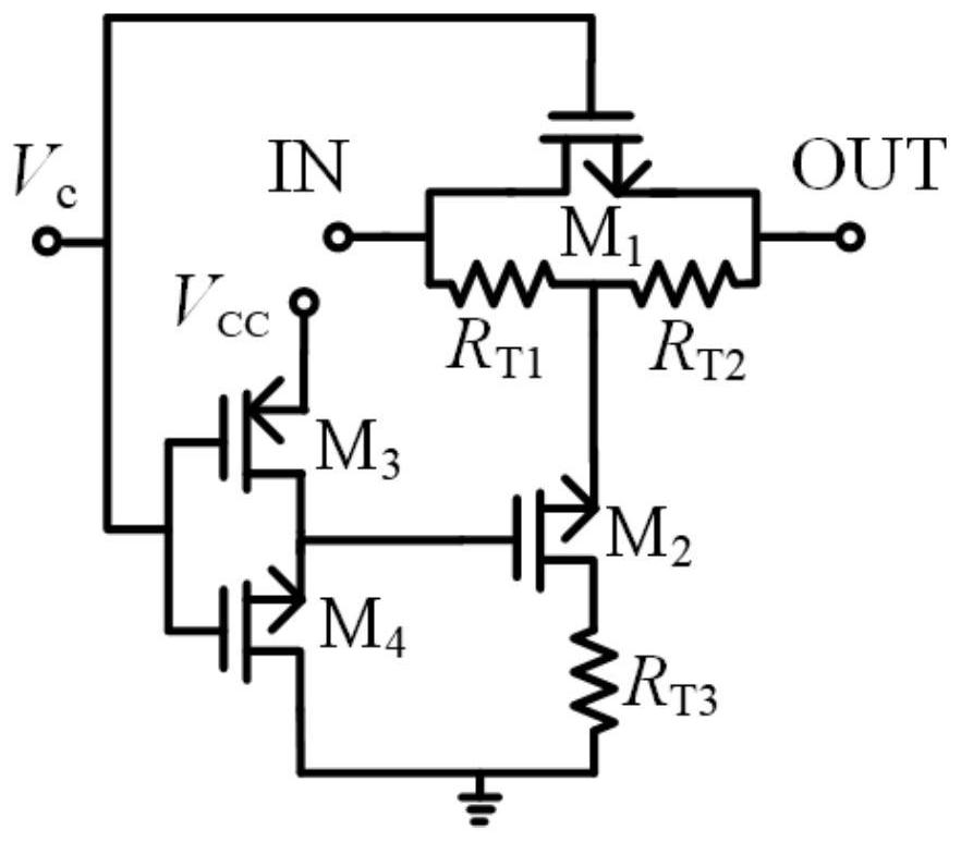 Variable gain amplifier with wide dynamic adjustment range and low additional phase shift