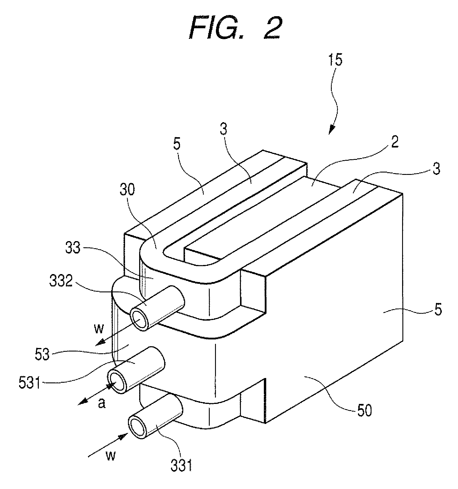 Cooling device for electronic component and power converter equipped with the same