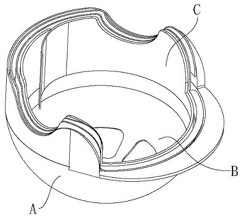 Cap liner feeding device