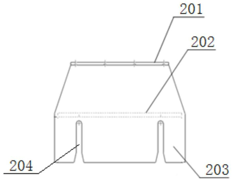 An adjustable support structure for installation of converter transformer valve lift seat