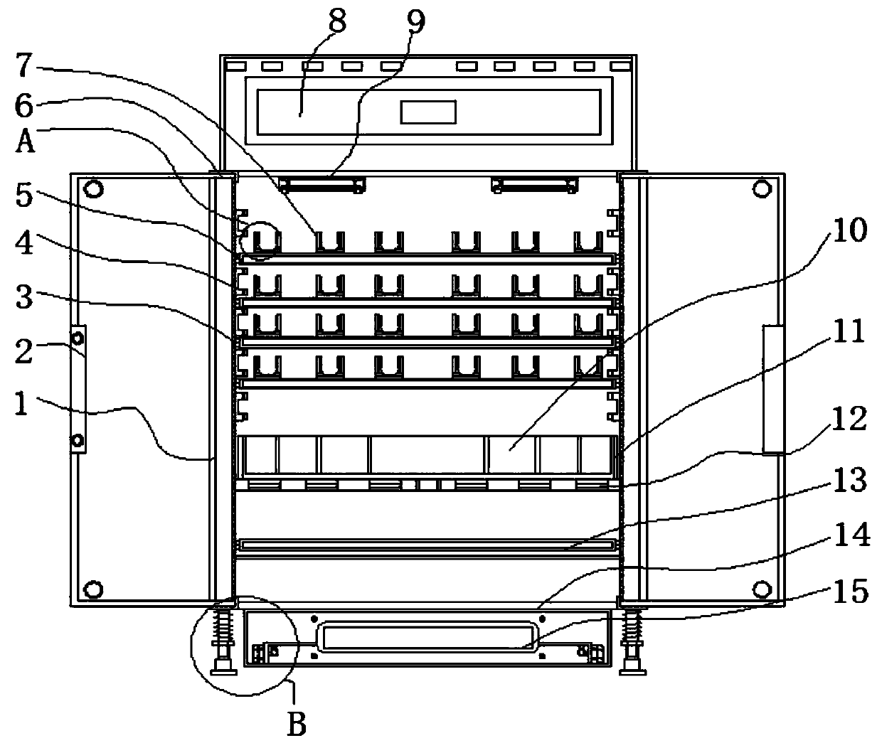 Device for preventing mannitol injection from crystallizing