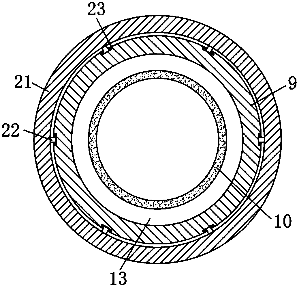 Pipe head of water conservancy project desilting device