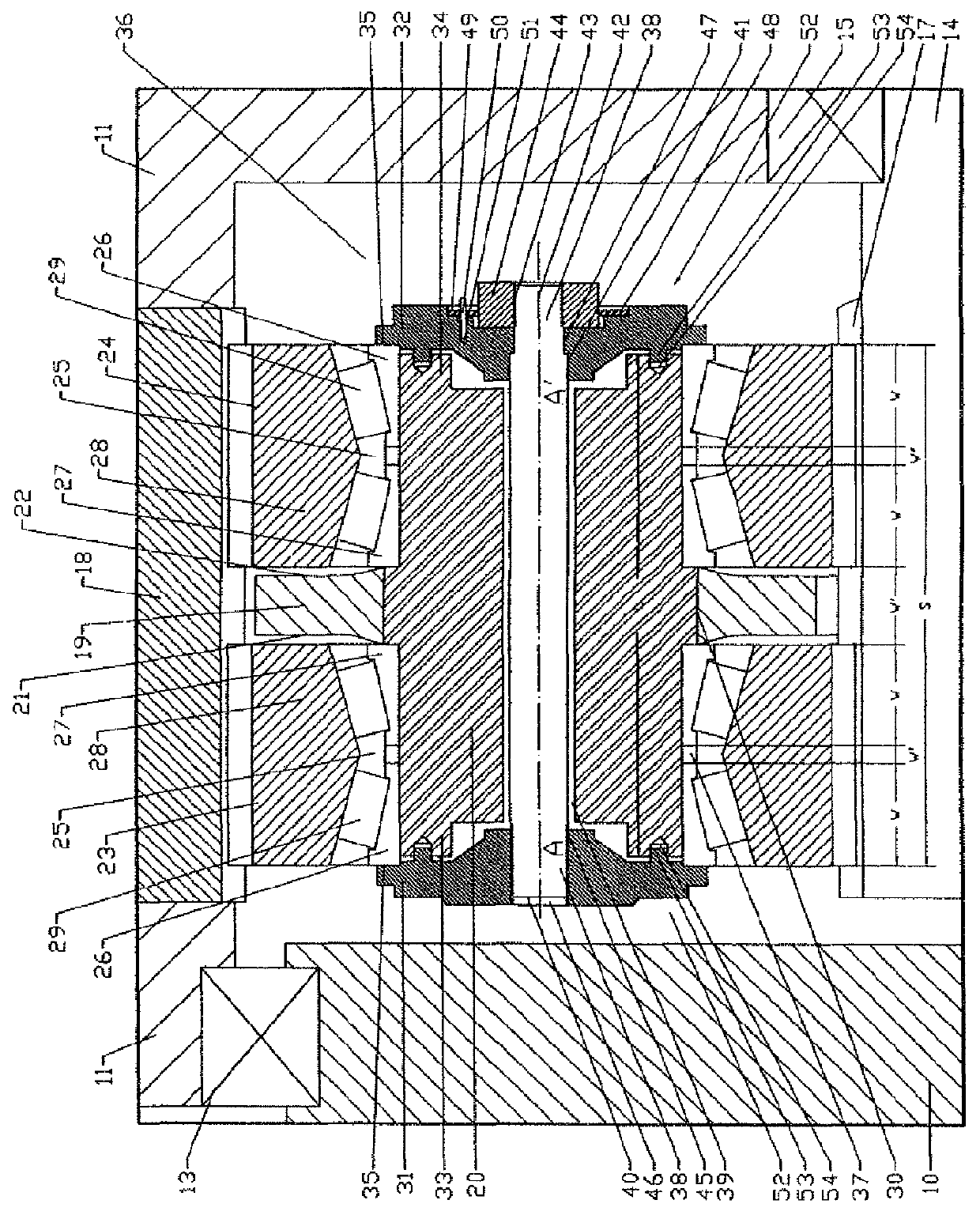 Planetary type gear unit comprising a planet carrier with a planet bogie plate