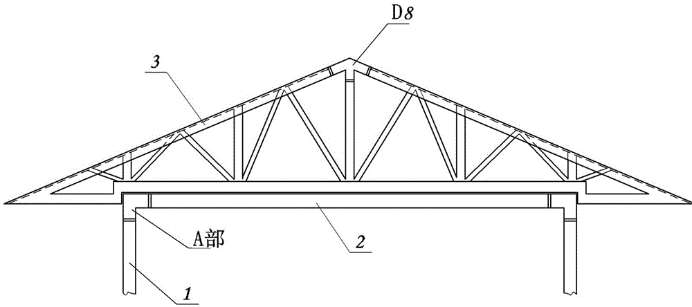 Light ultrathin wall steel structure house