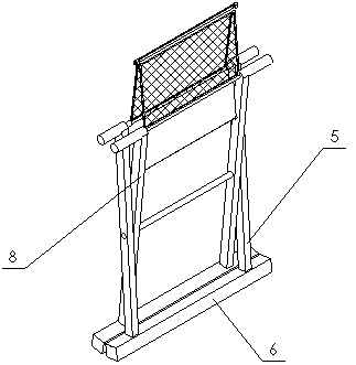 Outdoor portable barbecue stool