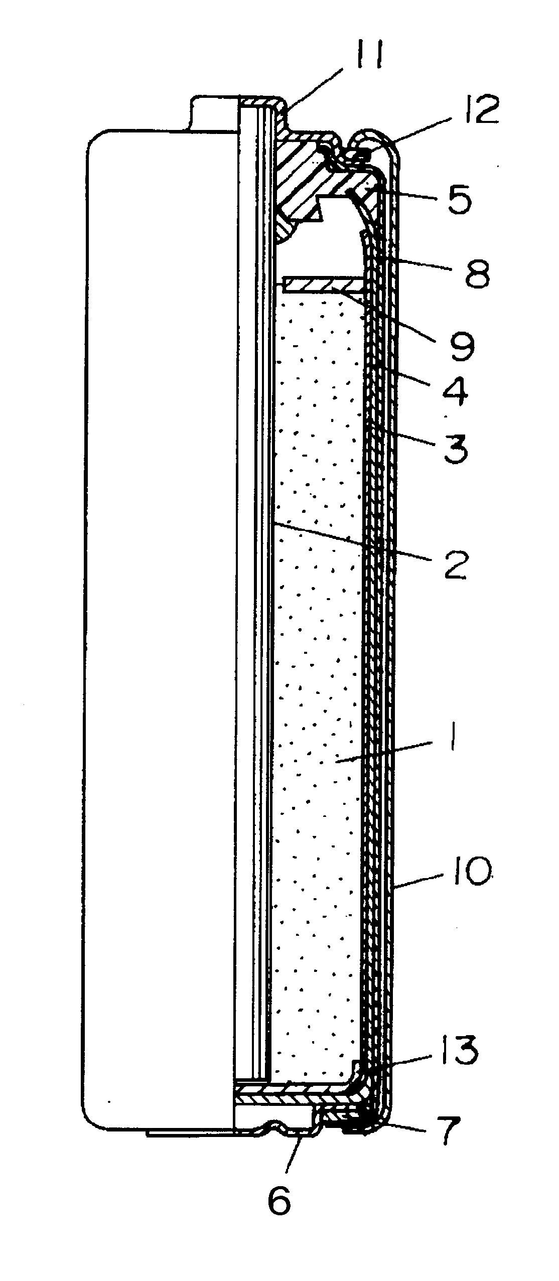 Manganese dry battery and manganese dry battery manufacturing method