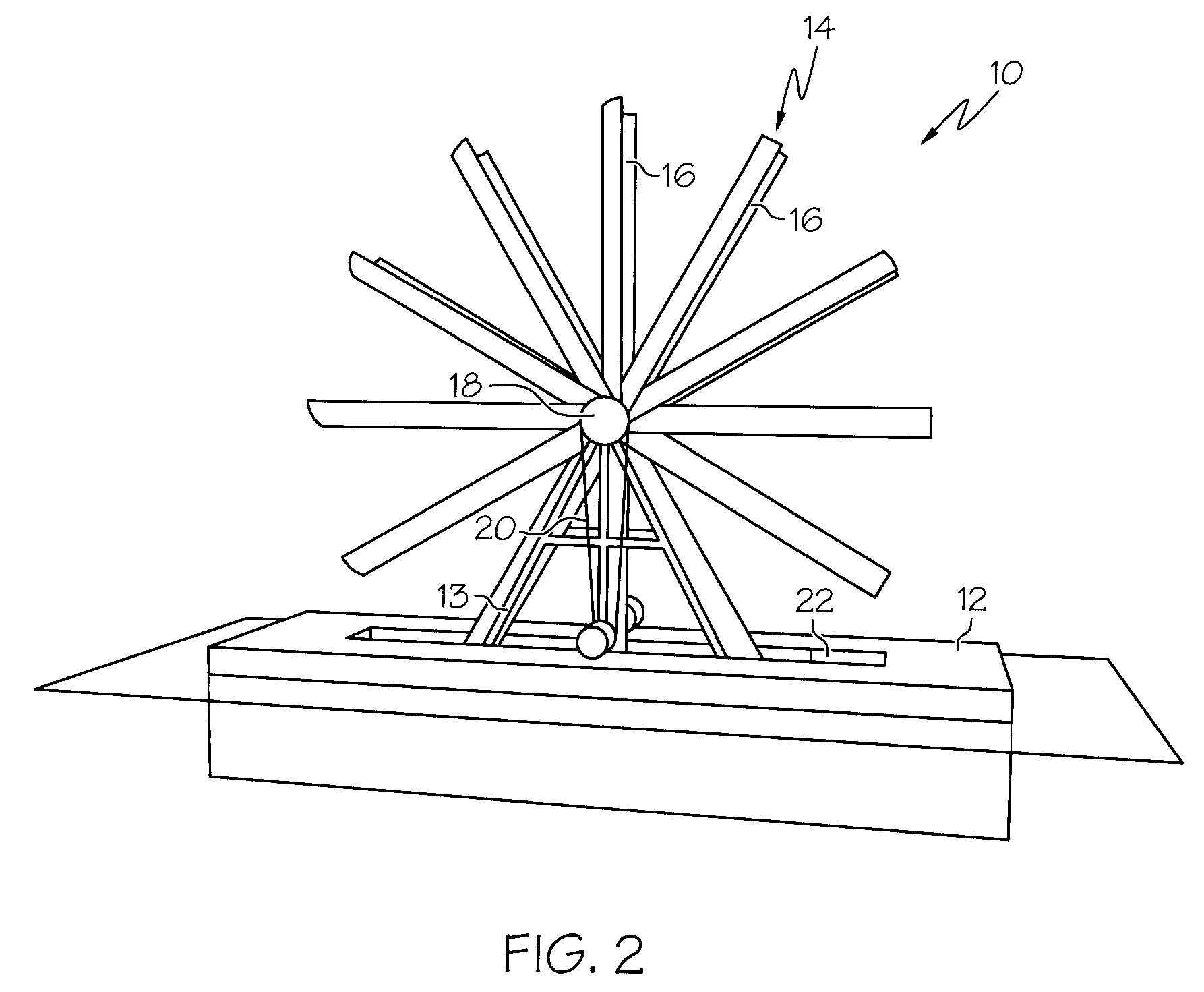 Hydroelectric device
