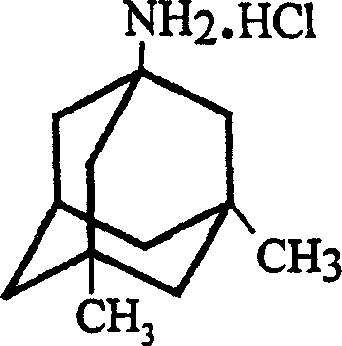 Method for preparing memantine hydrochloride