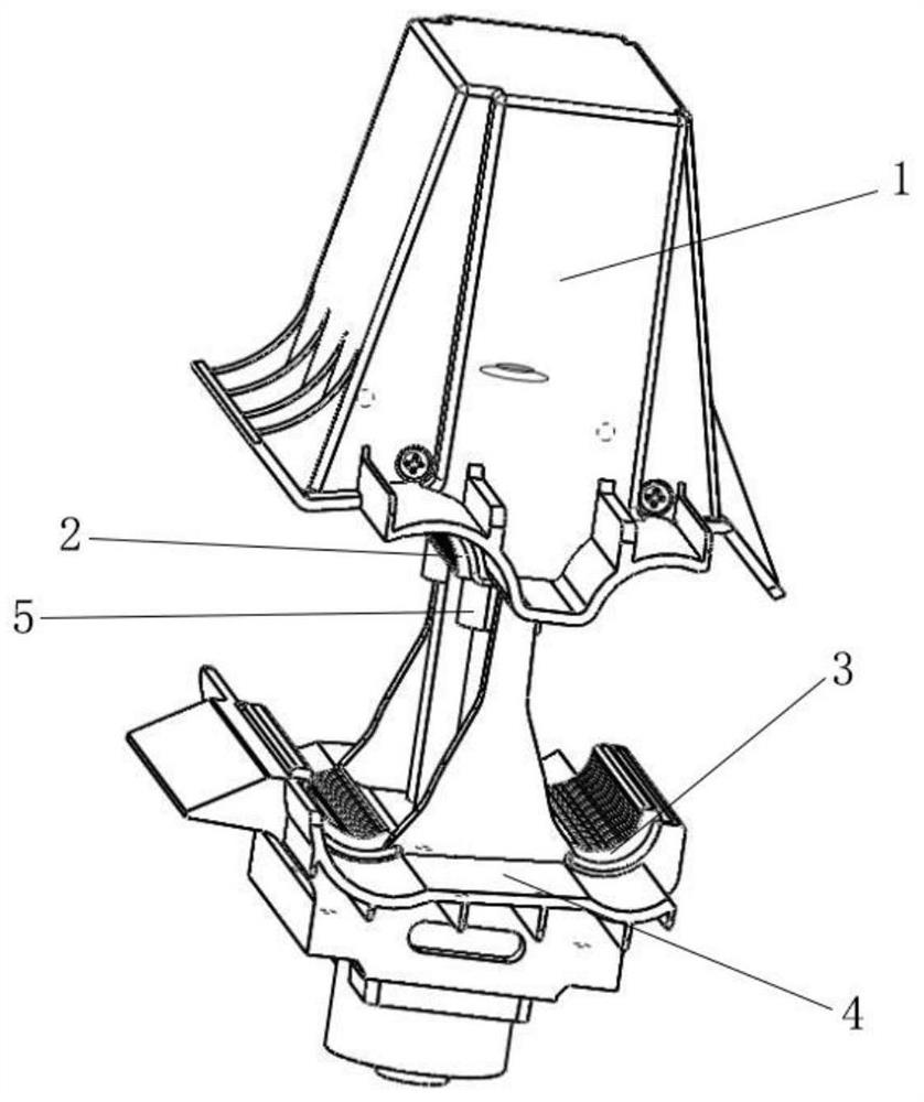 A live lap compatible wire clip