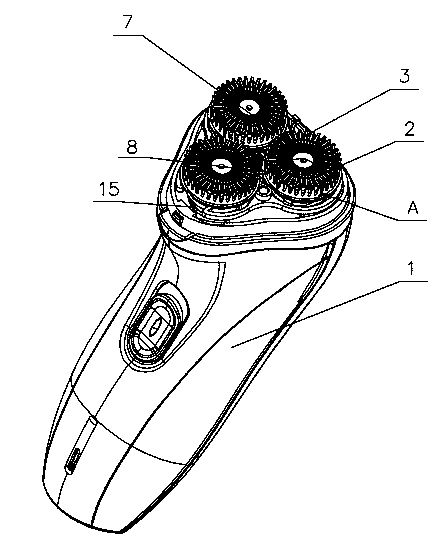 Knife net, cutting mechanism and shaving device