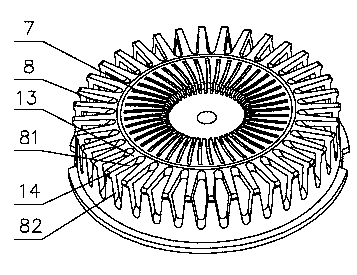 Knife net, cutting mechanism and shaving device