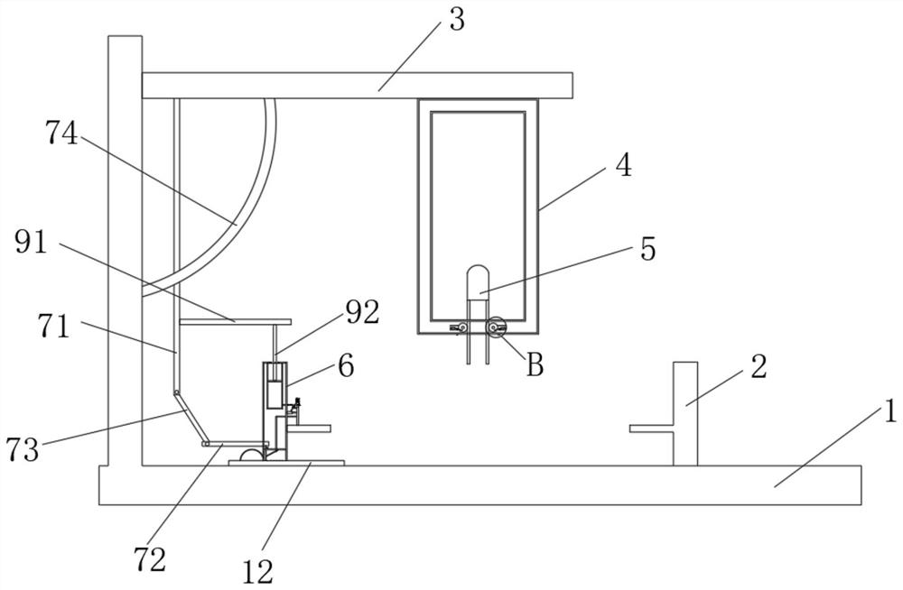 Optical light intensity detection equipment of liquid crystal display module