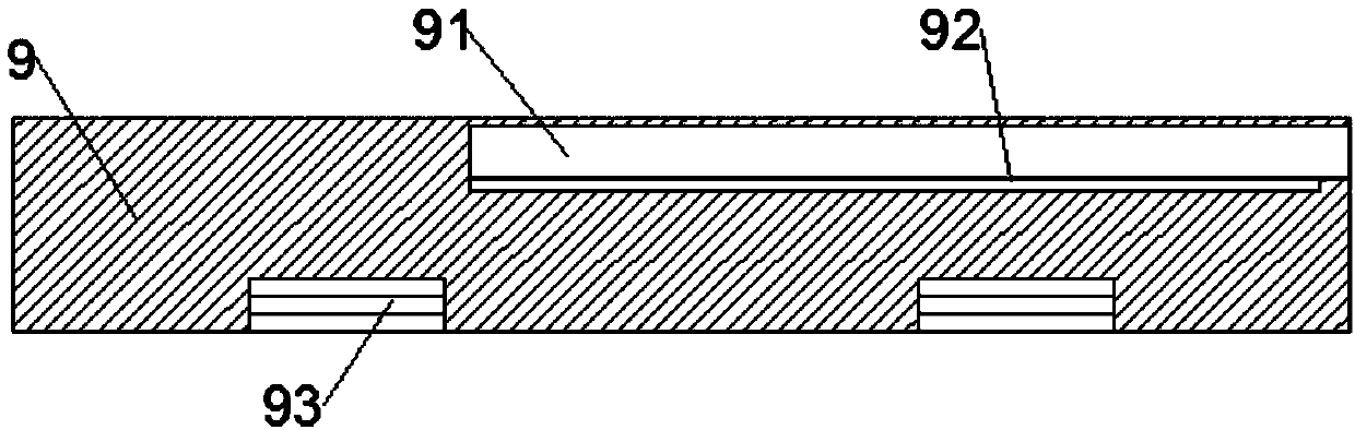 Surveying and mapping device for construction engineering costing