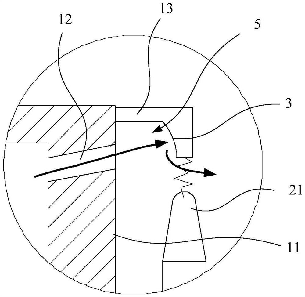 Burner and gas cooker with same