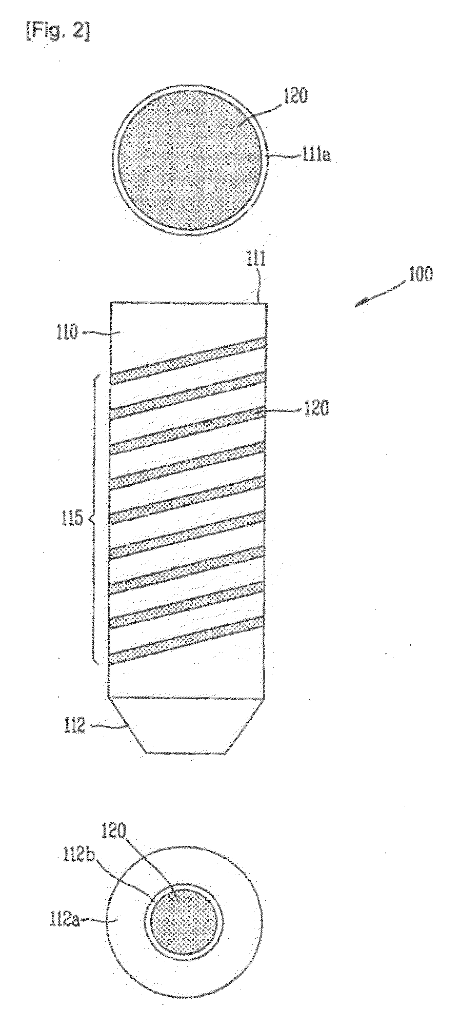 Pogo pin, the fabrication method thereof and test socket using the same