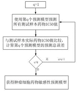 Genetic material specificity based tumor cell drug sensitivity evaluation method