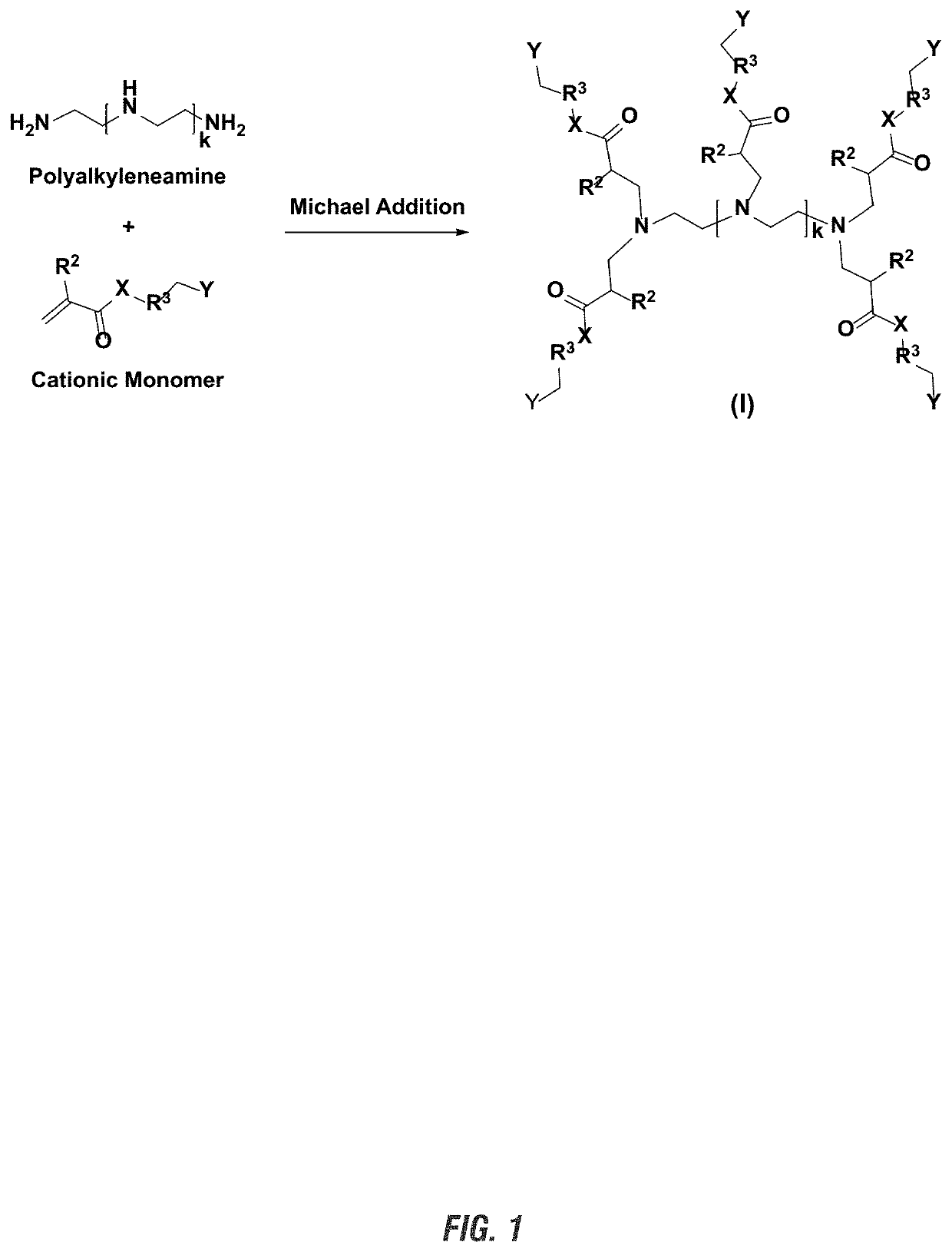 Use of multiple charged cationic compounds derived from polyamines for clay stabilization in oil and gas operations