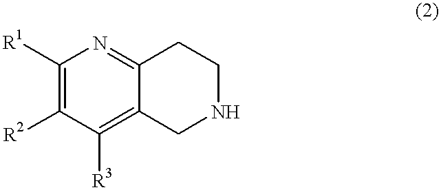 Naphthyridine deratives or salts thereof