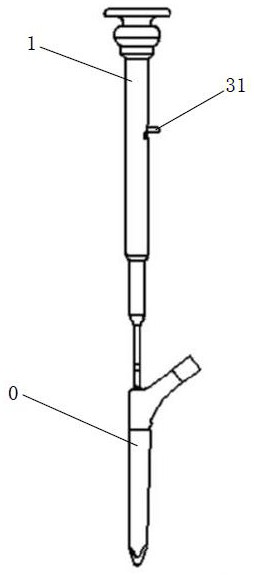 Femoral stem prosthesis implantation device